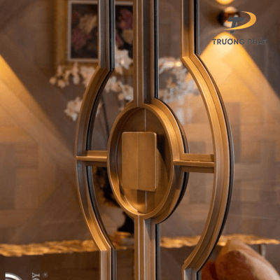 Cửa Đại Sảnh Khung Inox TP03