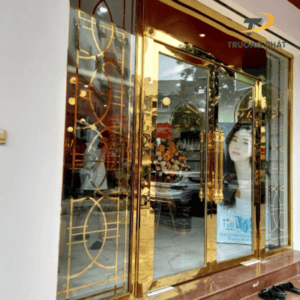 Cửa Đại Sảnh Khung Inox TP05