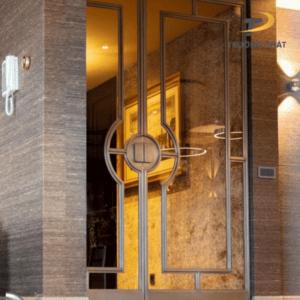 Cửa Đại Sảnh Khung Inox TP06